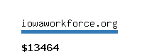 iowaworkforce.org Website value calculator