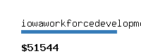 iowaworkforcedevelopment.gov Website value calculator