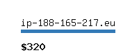 ip-188-165-217.eu Website value calculator