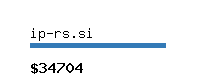 ip-rs.si Website value calculator