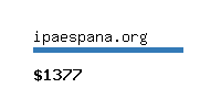 ipaespana.org Website value calculator