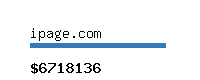 ipage.com Website value calculator