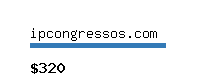 ipcongressos.com Website value calculator