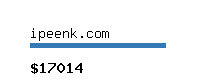 ipeenk.com Website value calculator