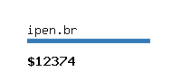 ipen.br Website value calculator