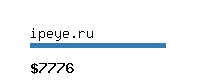 ipeye.ru Website value calculator