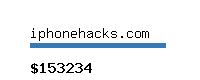 iphonehacks.com Website value calculator