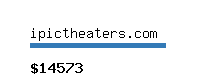 ipictheaters.com Website value calculator