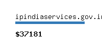 ipindiaservices.gov.in Website value calculator