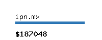 ipn.mx Website value calculator