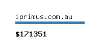 iprimus.com.au Website value calculator