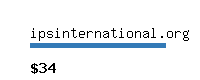 ipsinternational.org Website value calculator