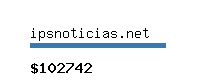 ipsnoticias.net Website value calculator