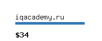 iqacademy.ru Website value calculator