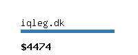 iqleg.dk Website value calculator