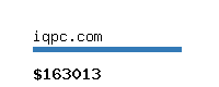 iqpc.com Website value calculator