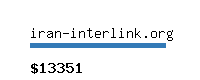 iran-interlink.org Website value calculator