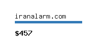 iranalarm.com Website value calculator