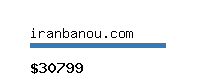 iranbanou.com Website value calculator