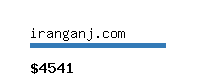 iranganj.com Website value calculator