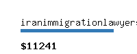 iranimmigrationlawyers.com Website value calculator