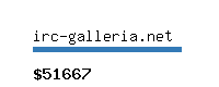 irc-galleria.net Website value calculator