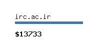 irc.ac.ir Website value calculator