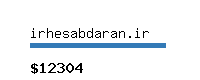 irhesabdaran.ir Website value calculator