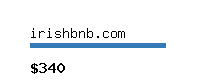 irishbnb.com Website value calculator