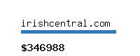 irishcentral.com Website value calculator