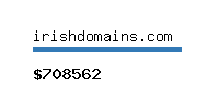 irishdomains.com Website value calculator