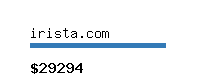 irista.com Website value calculator