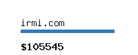 irmi.com Website value calculator