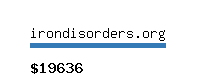 irondisorders.org Website value calculator