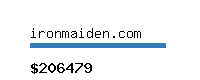 ironmaiden.com Website value calculator