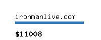 ironmanlive.com Website value calculator