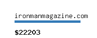 ironmanmagazine.com Website value calculator