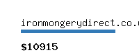 ironmongerydirect.co.uk Website value calculator