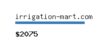 irrigation-mart.com Website value calculator