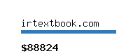 irtextbook.com Website value calculator