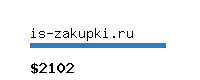 is-zakupki.ru Website value calculator