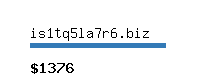 is1tq5la7r6.biz Website value calculator
