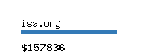 isa.org Website value calculator