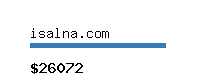 isalna.com Website value calculator