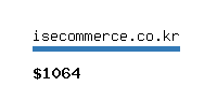 isecommerce.co.kr Website value calculator