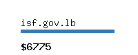 isf.gov.lb Website value calculator