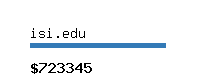 isi.edu Website value calculator