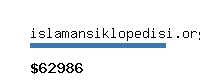 islamansiklopedisi.org.tr Website value calculator