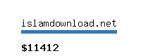 islamdownload.net Website value calculator