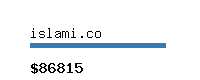 islami.co Website value calculator